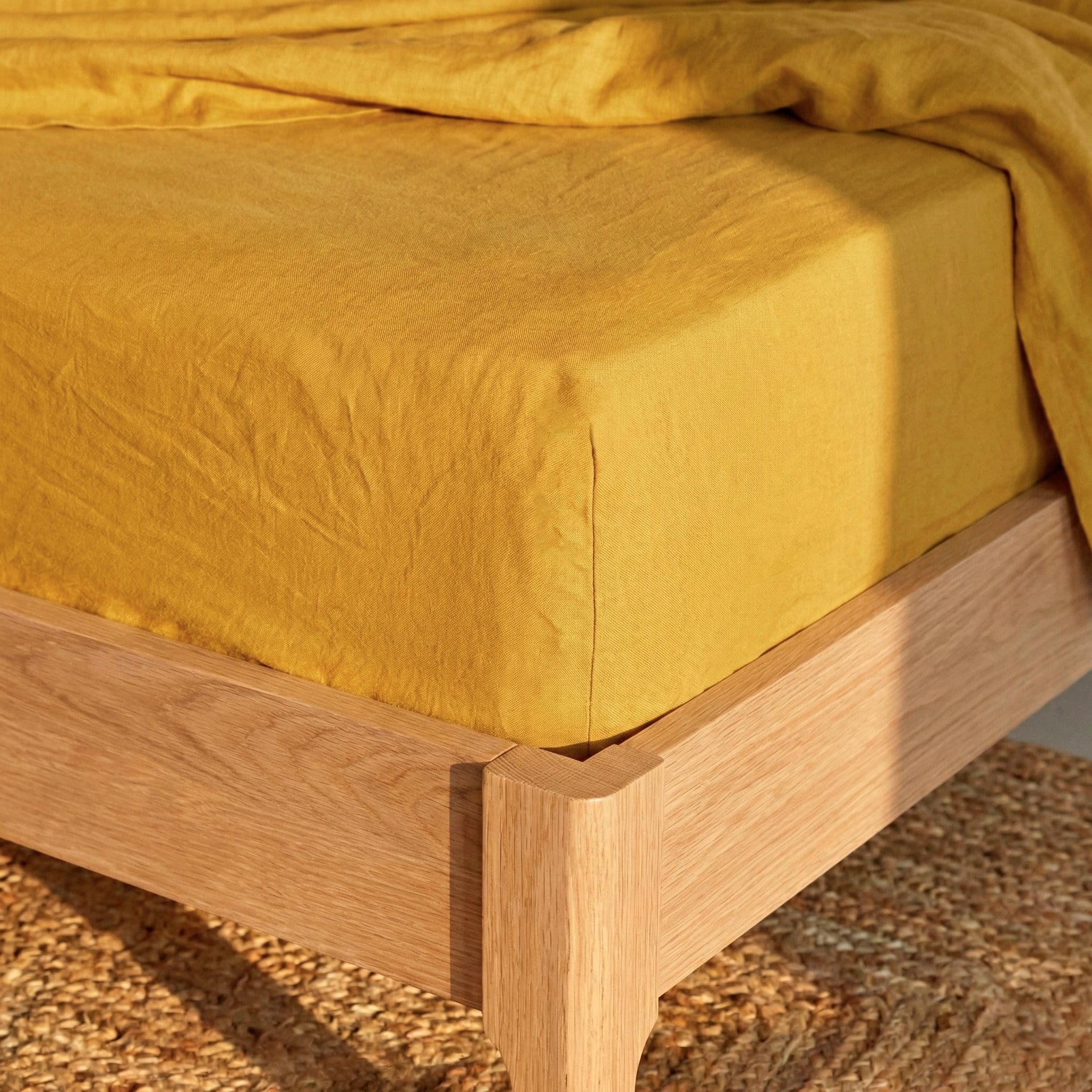 Drap-Housse Basic - Moutarde