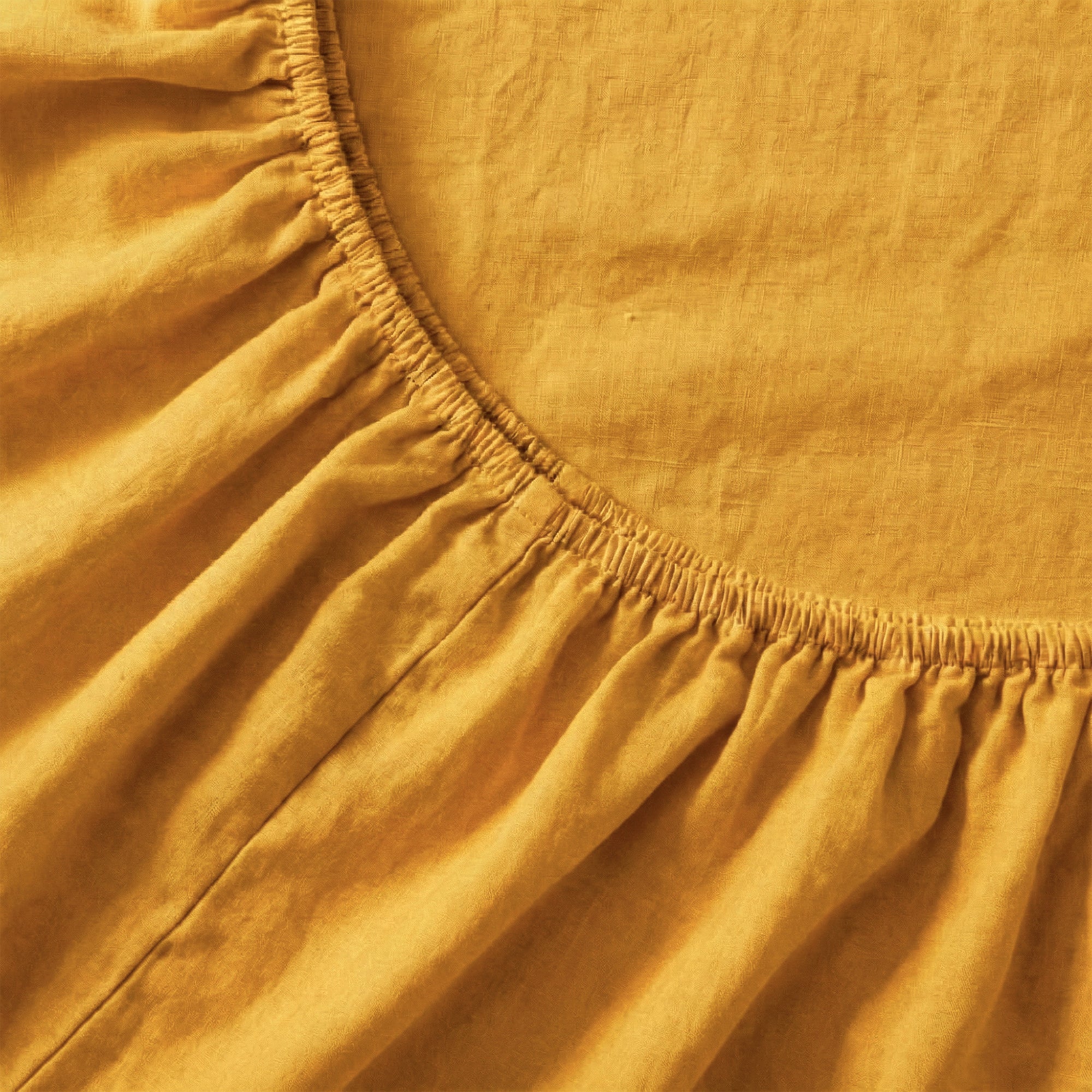 Drap-Housse Basic - Moutarde
