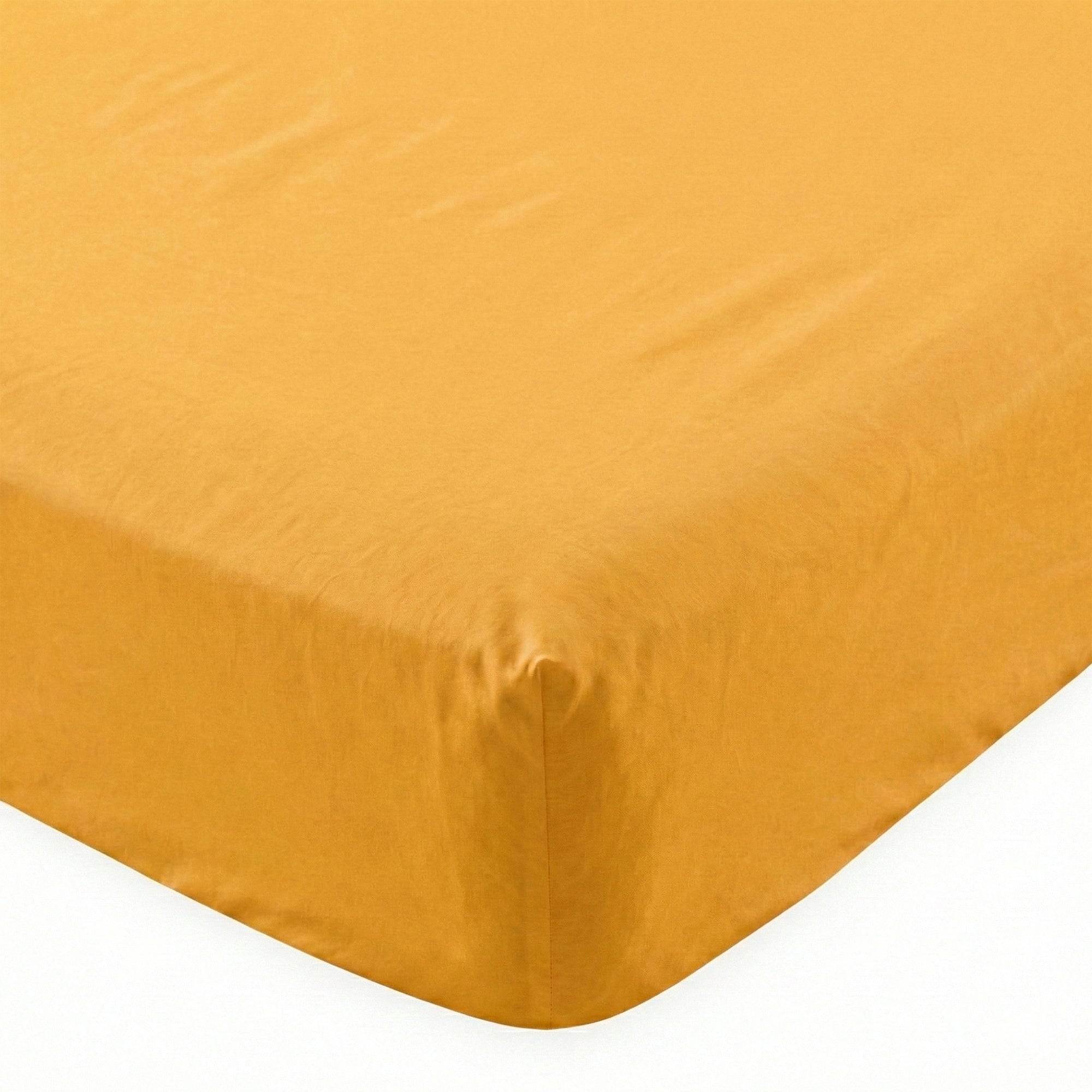 Drap-Housse Basic - Moutarde