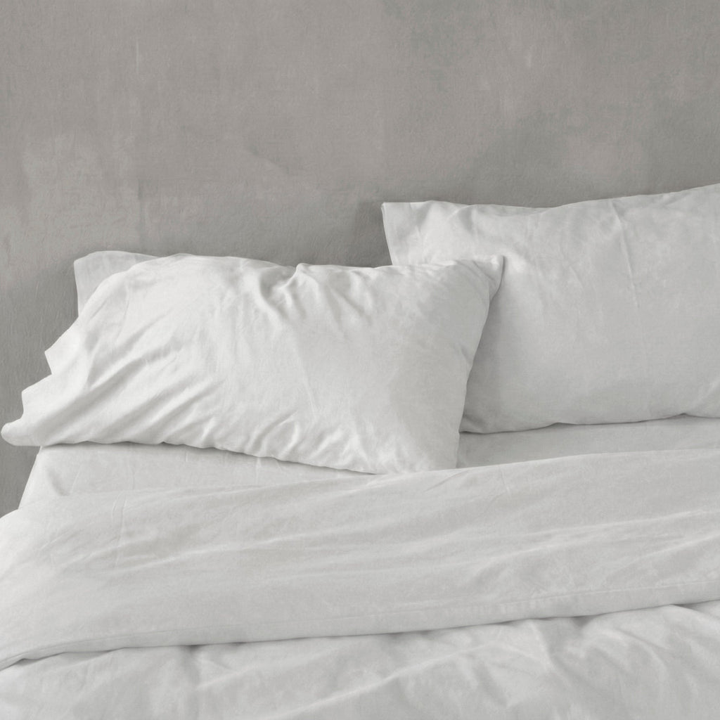 Taie D'Oreiller Basic Percale - Blanc