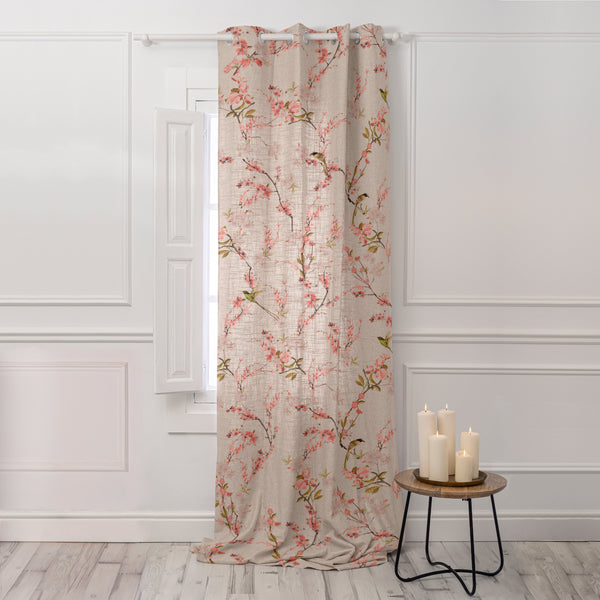Rideau Lin Chinoiserie - Multicolore