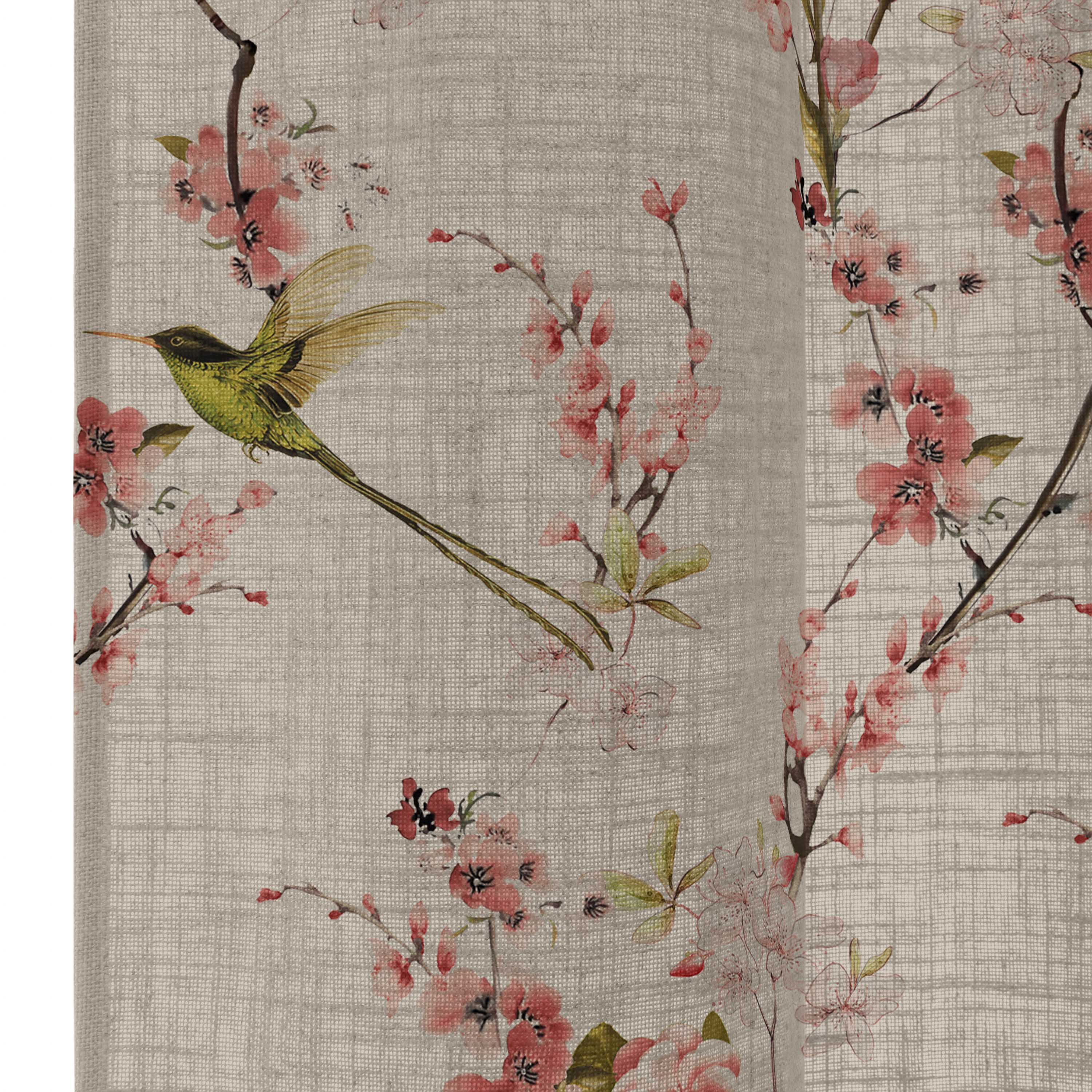 Rideau Lin Chinoiserie - Multicolore