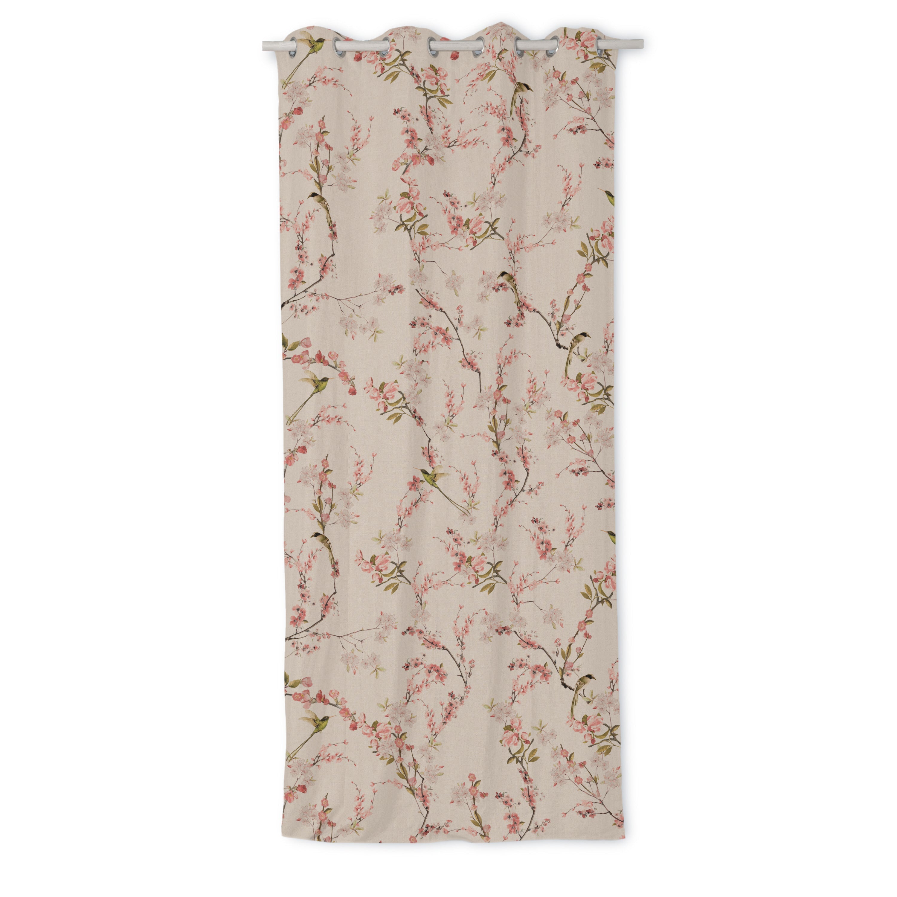 Rideau Lin Chinoiserie - Multicolore