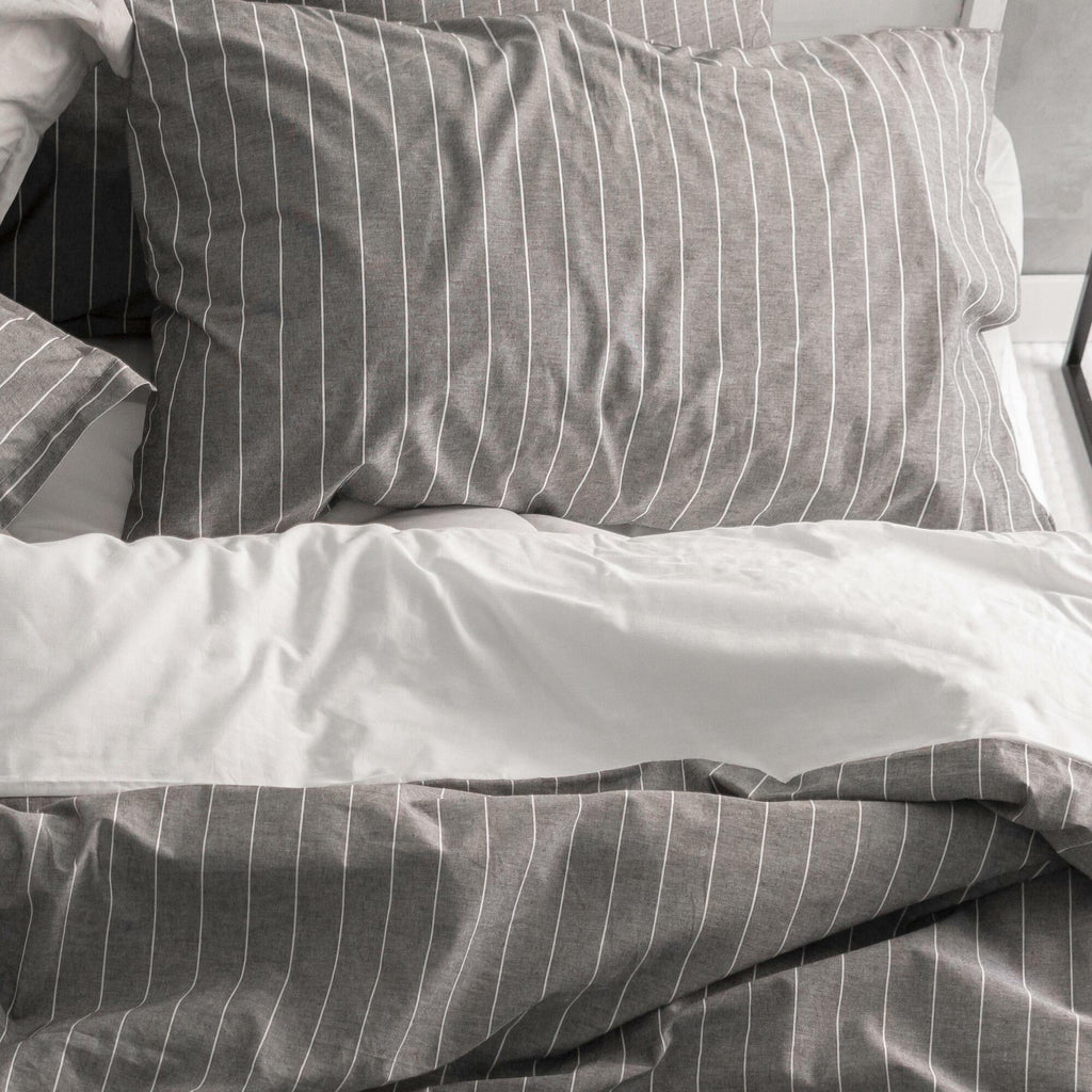 Taie D'Oreiller Oxford - Gris