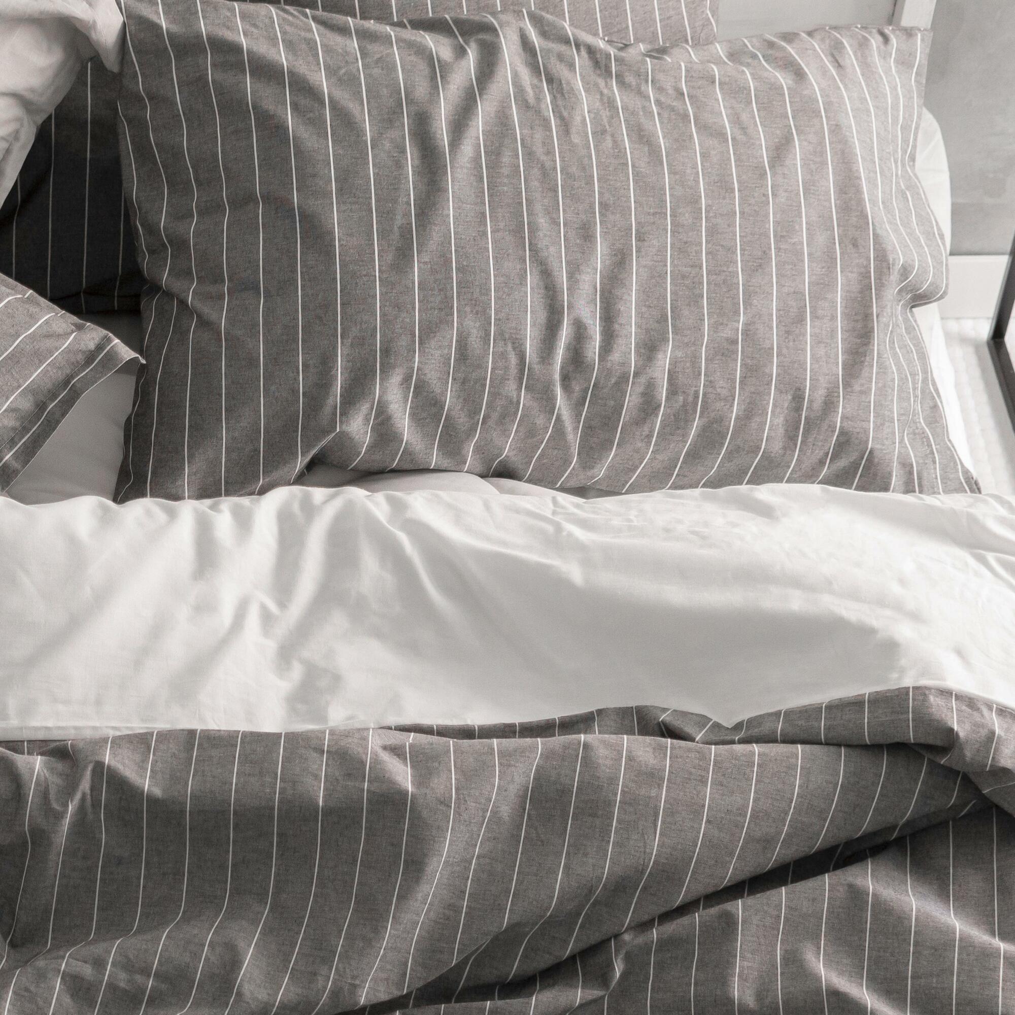 Taie D'Oreiller Oxford - Gris