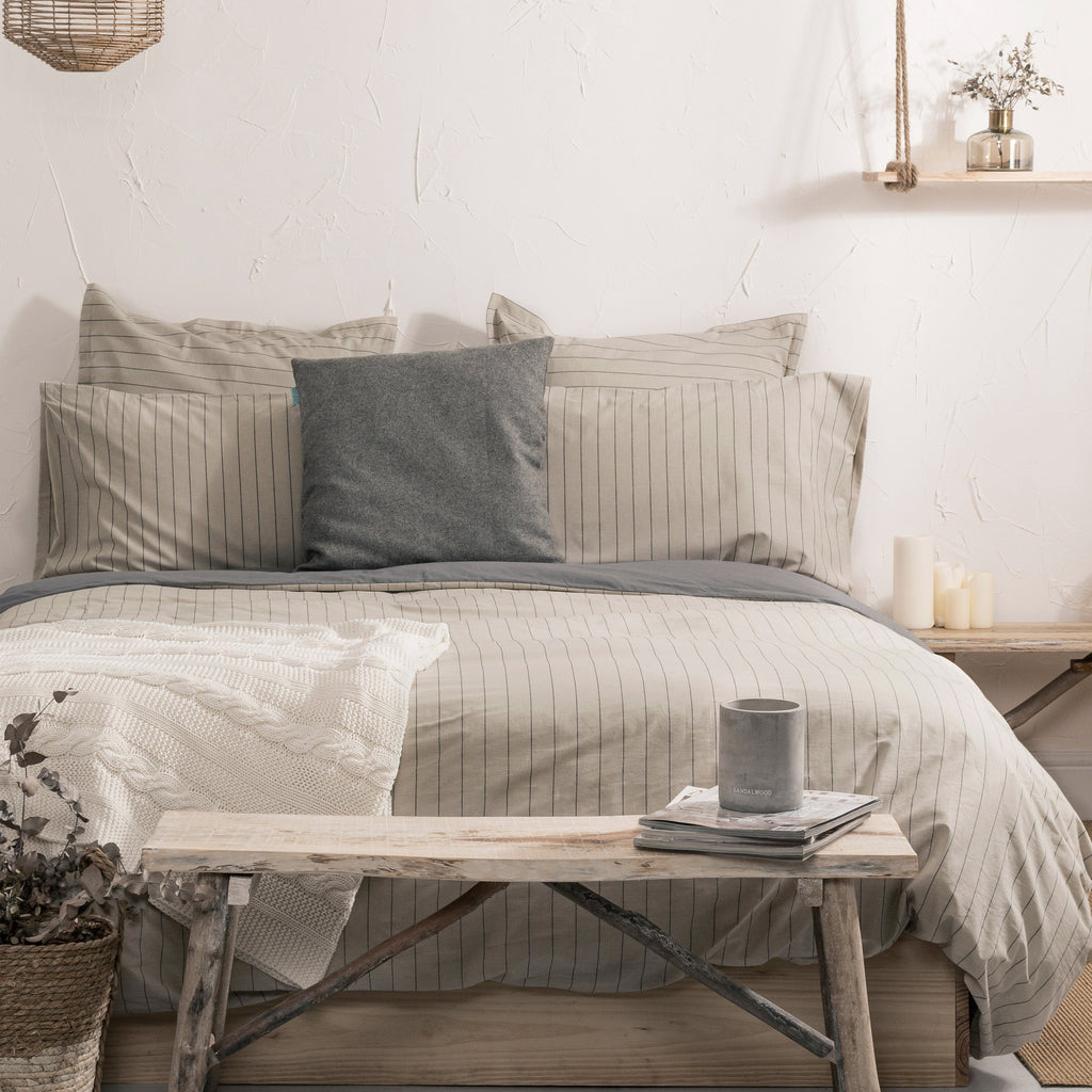 Housse De Couette Oxford - Beige