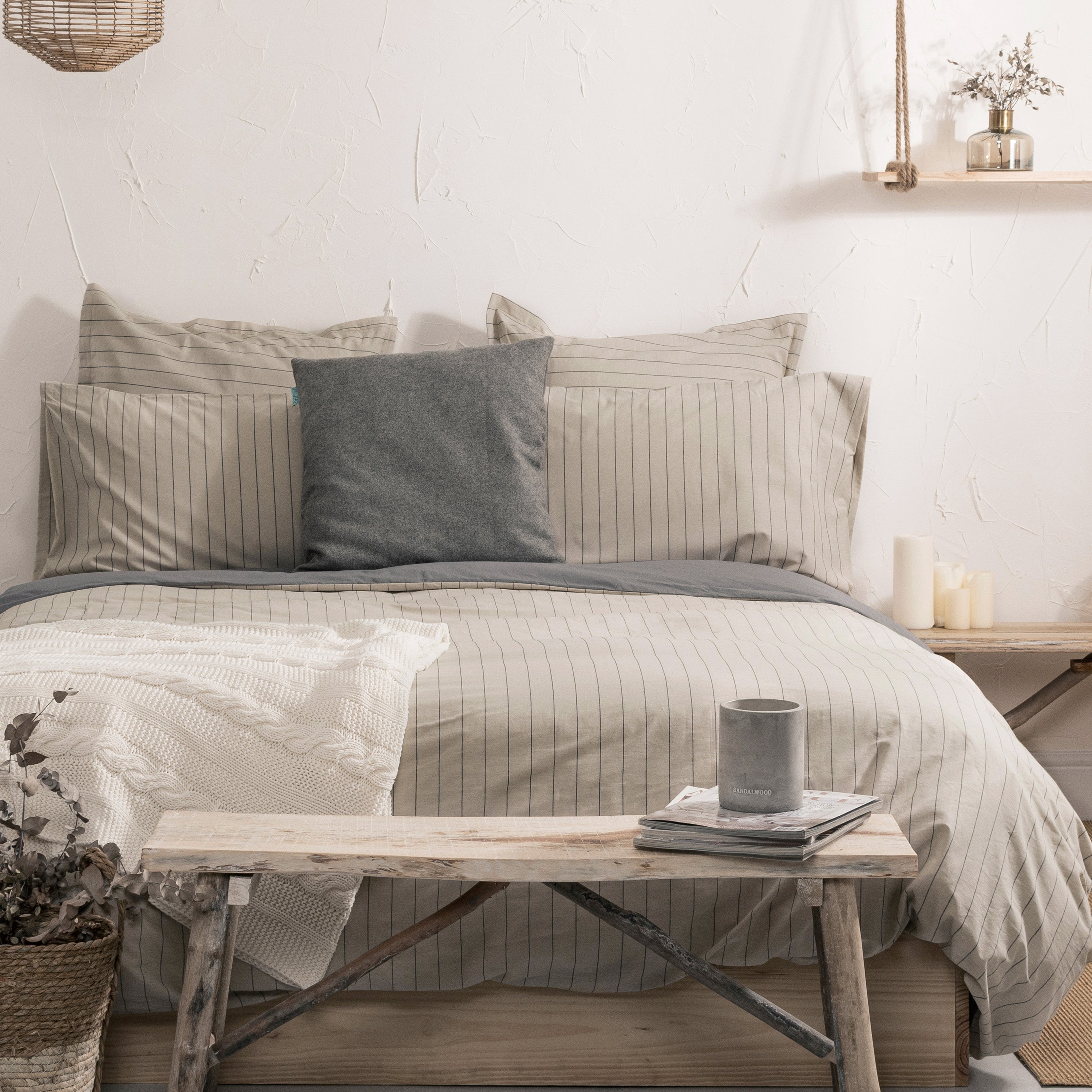 Housse De Couette Oxford - Beige