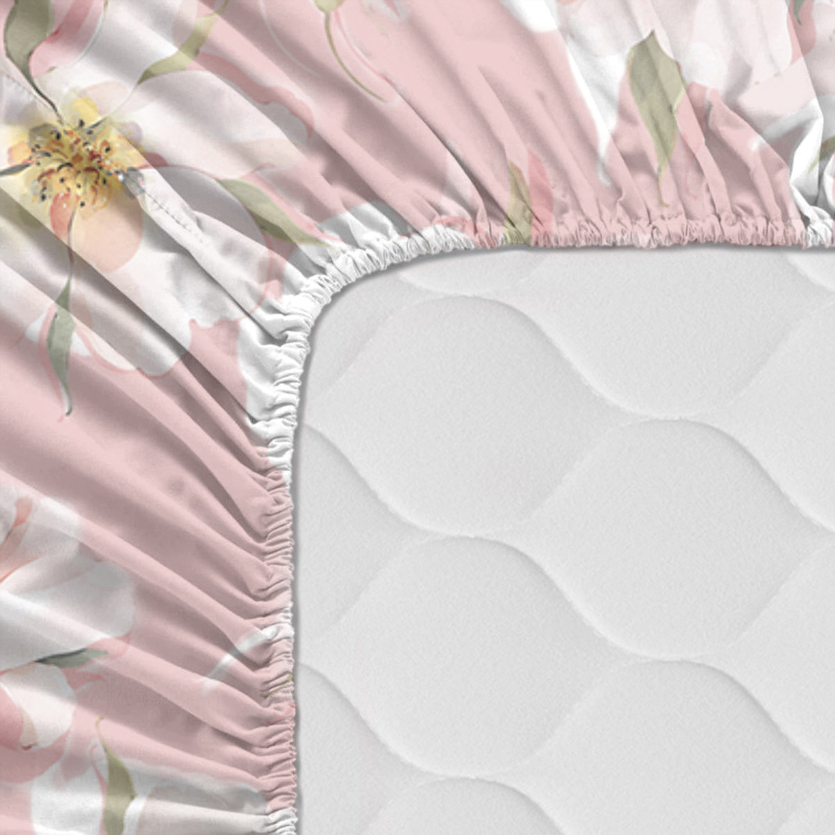 Drap-Housse Spring Blossom - Multicolore