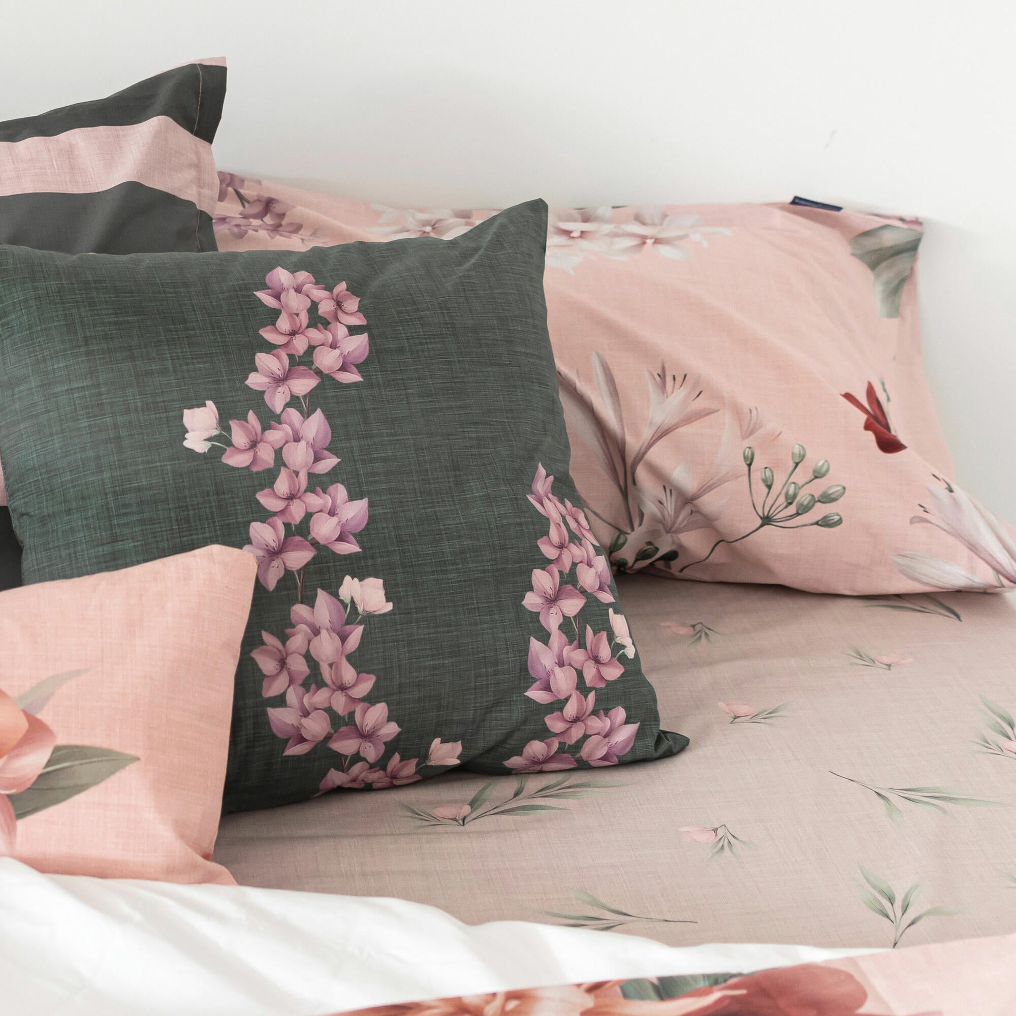 Taie D'Oreiller Summer Floral - Multicolore
