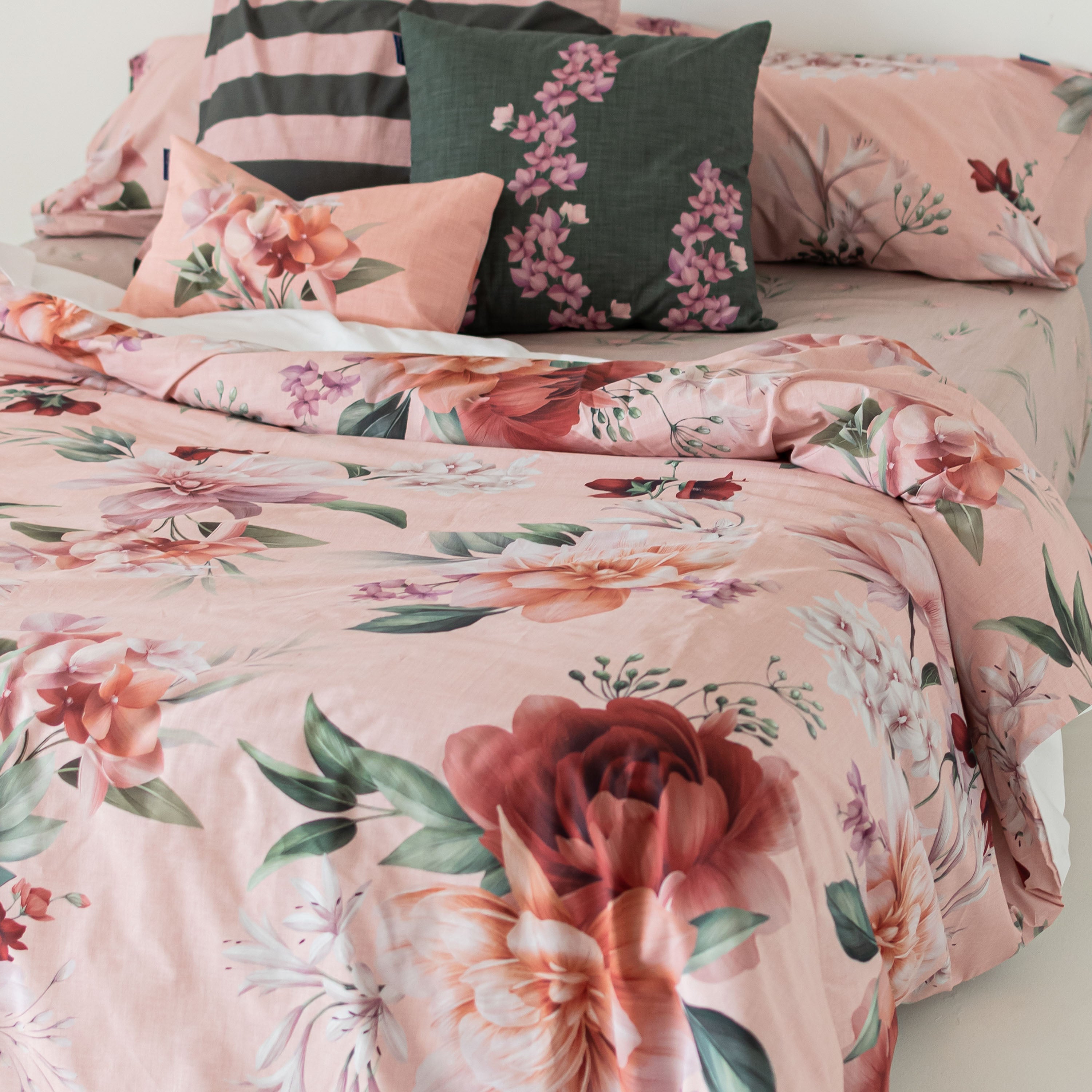 Housse De Couette Summer Floral - Multicolore
