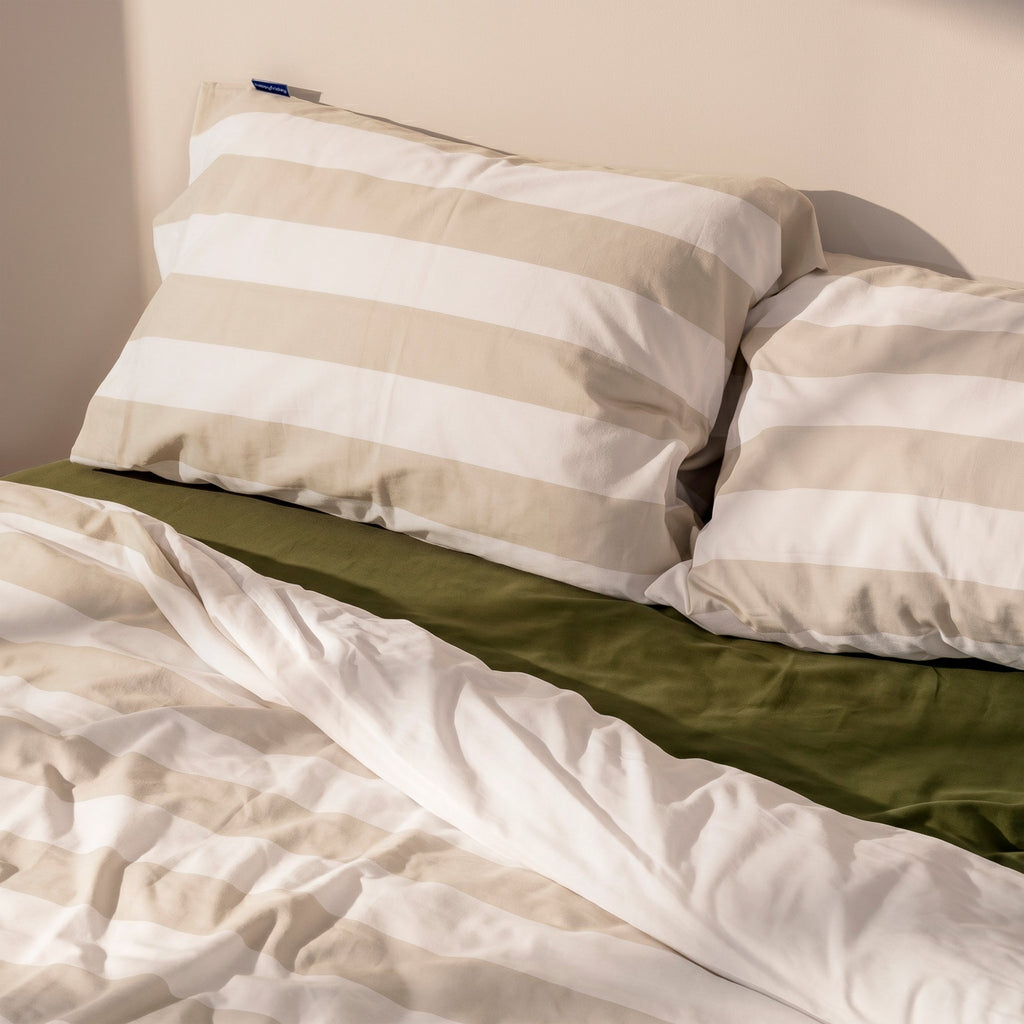 Taie D'Oreiller Breton - Beige