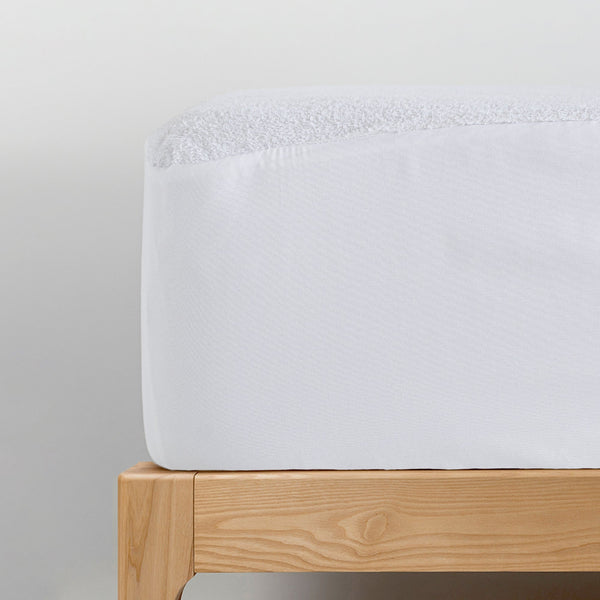 Alèse Imperméable Éponge Coton - Blanc
