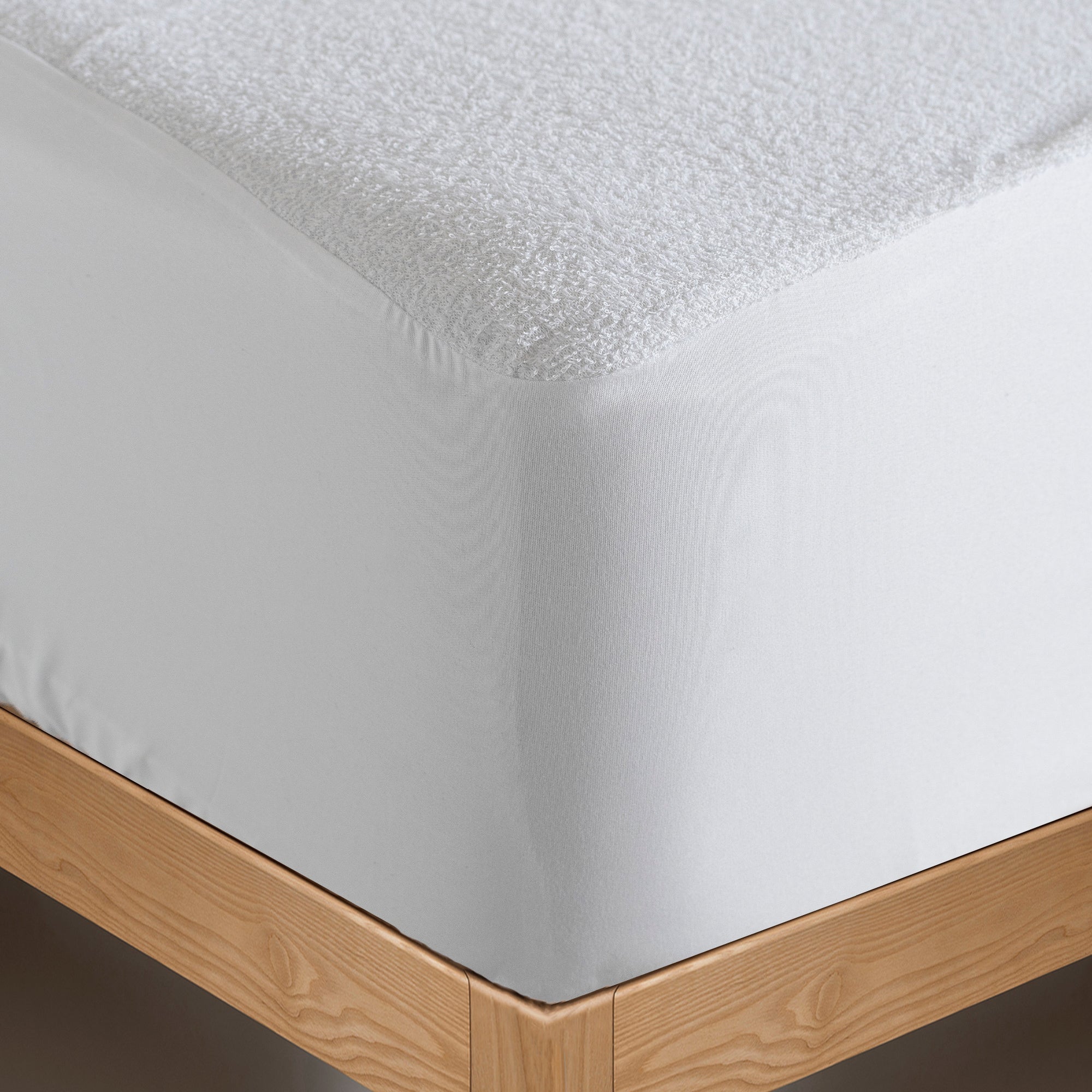 Alèse Imperméable Éponge Coton - Blanc
