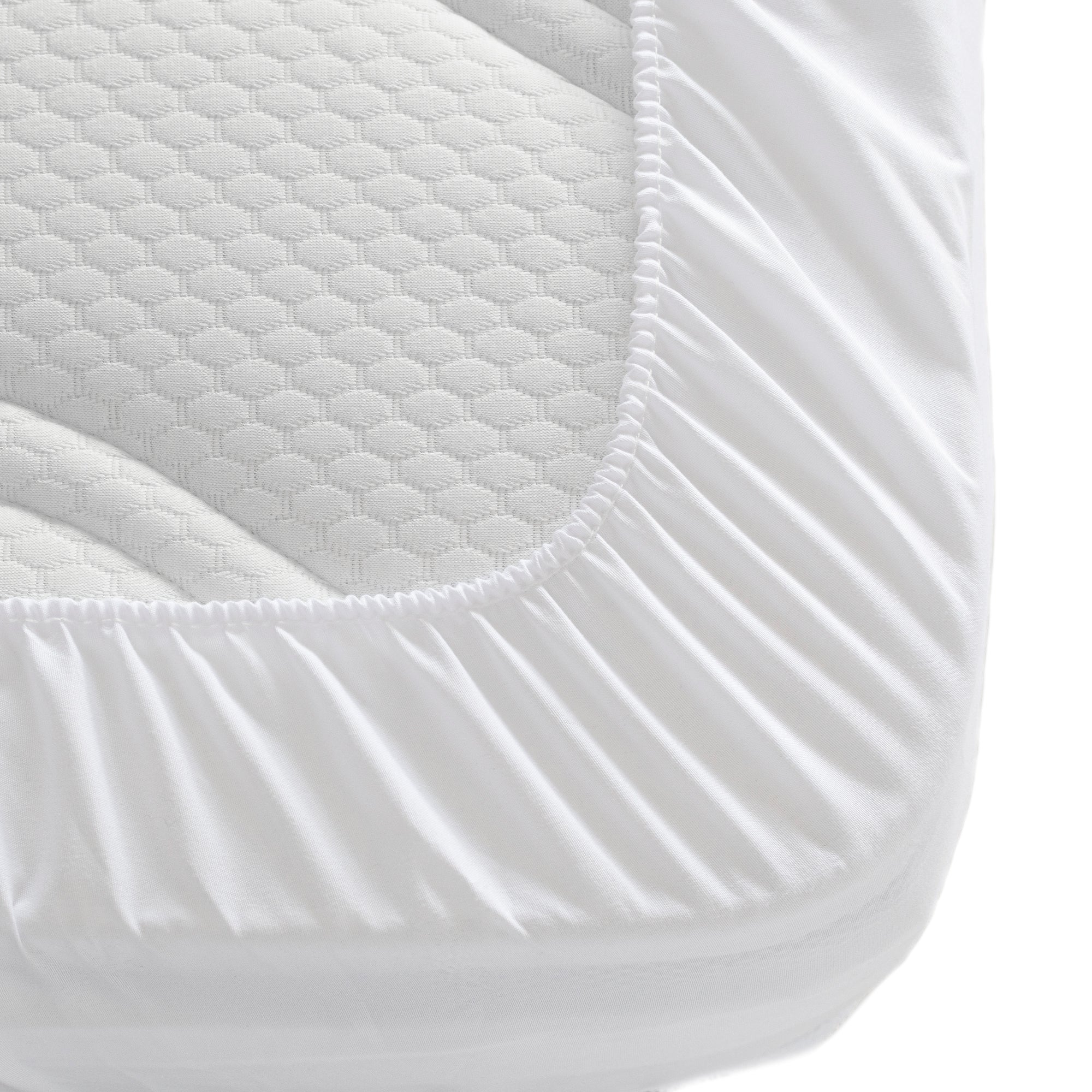 Alèse Imperméable Éponge Coton - Blanc