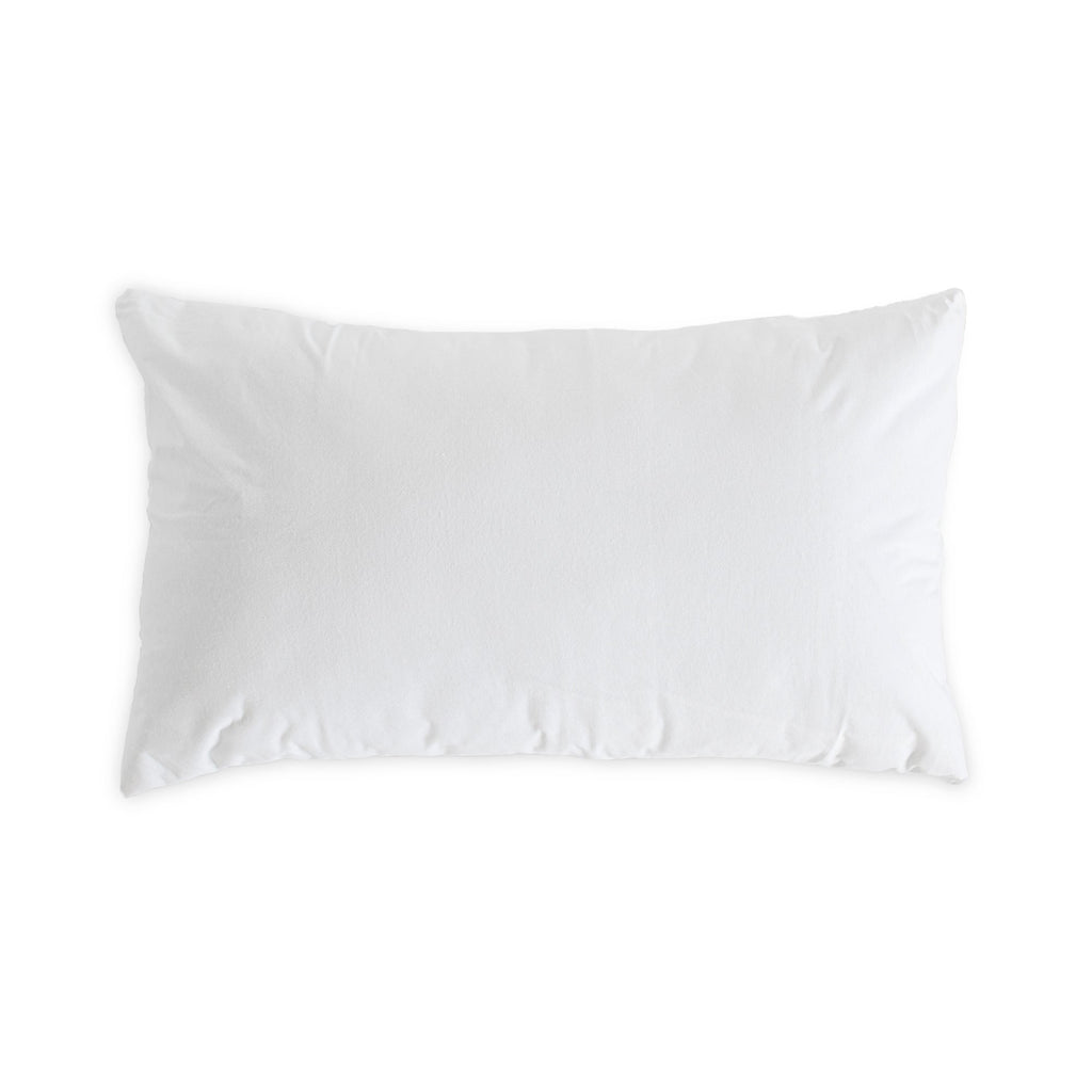 Protège-Oreiller Imperméable Jersey Coton - Blanc