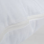 Protège-Oreiller Imperméable Jersey Coton - Blanc