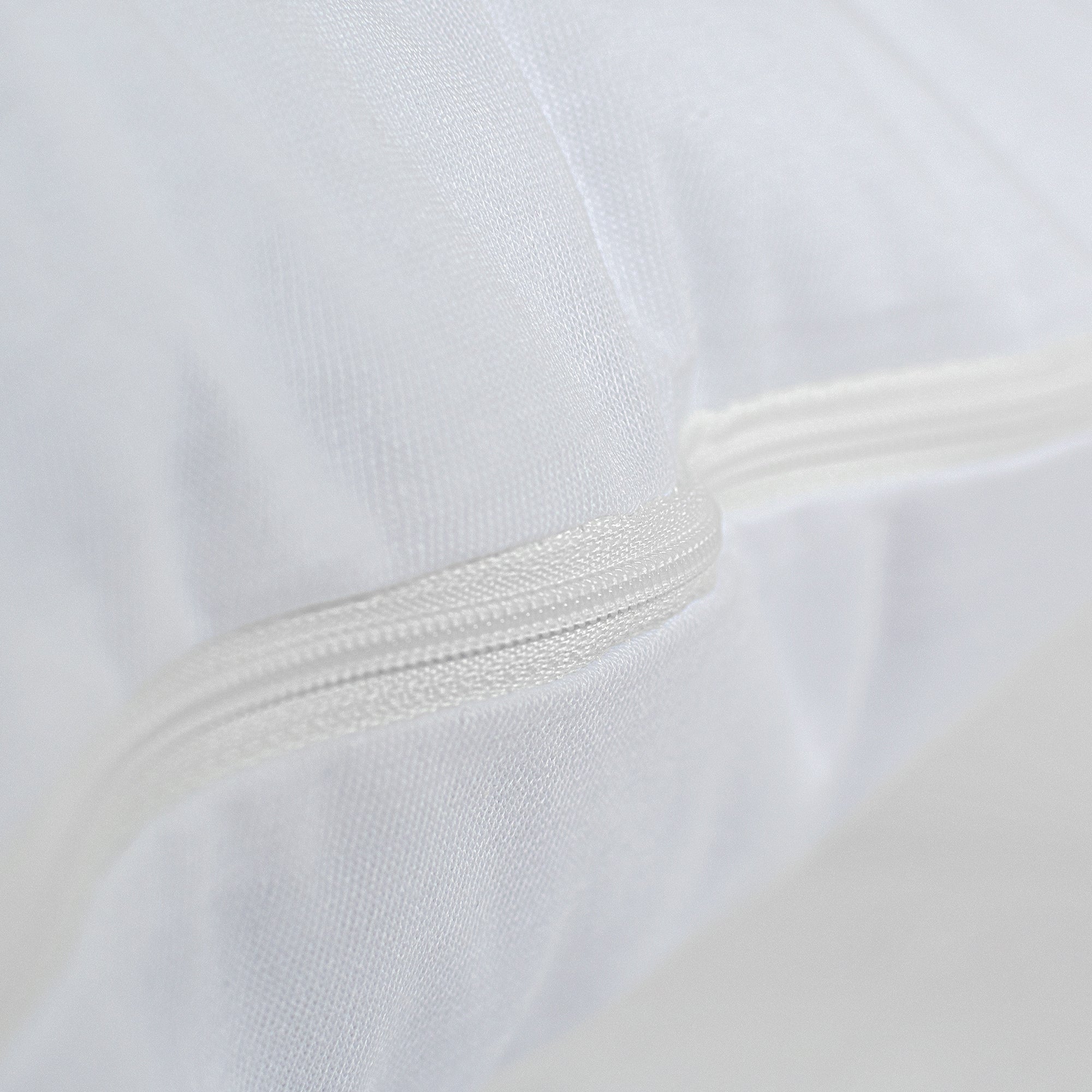 Protège-Oreiller Imperméable Jersey Coton - Blanc