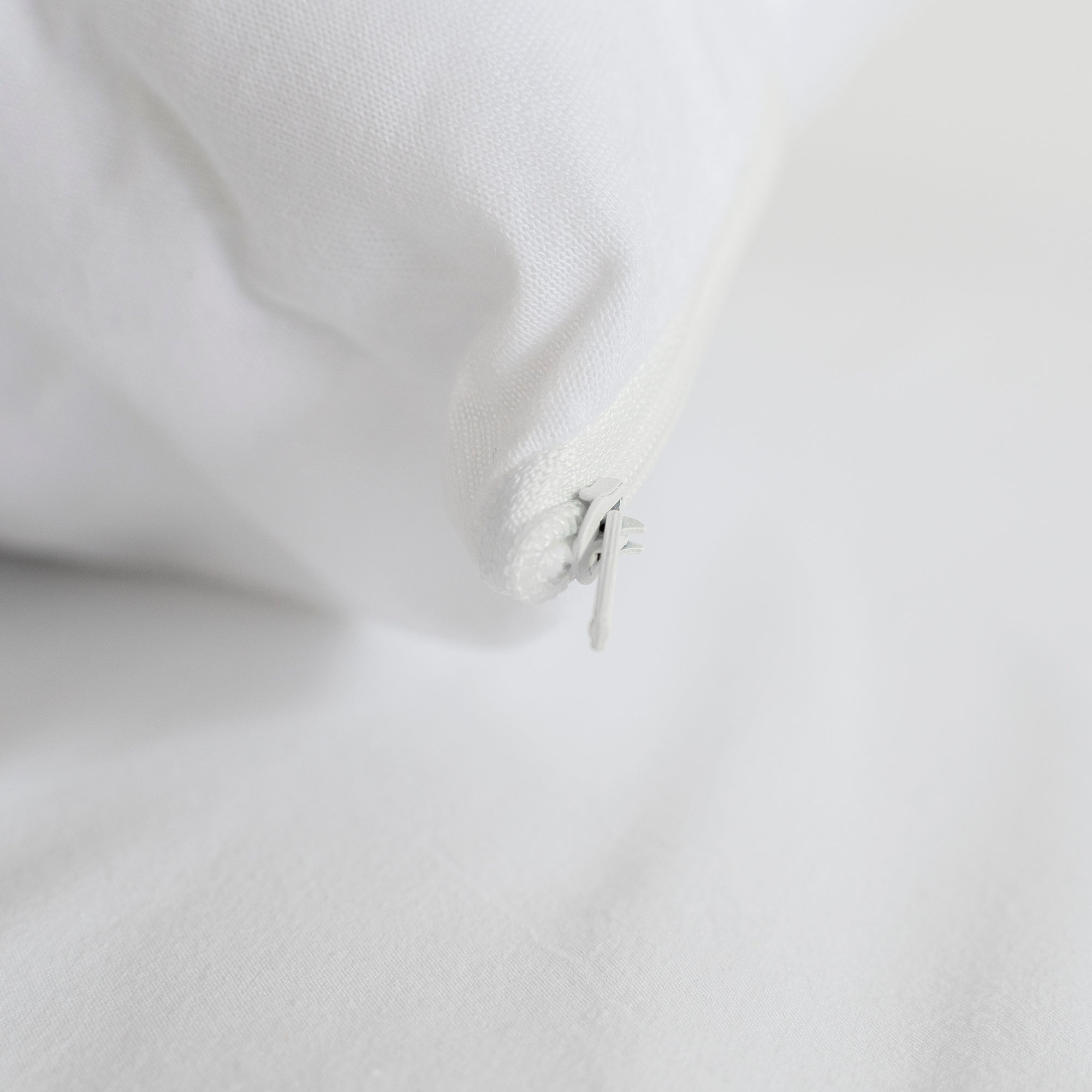 Protège-Oreiller Imperméable Jersey Coton - Blanc