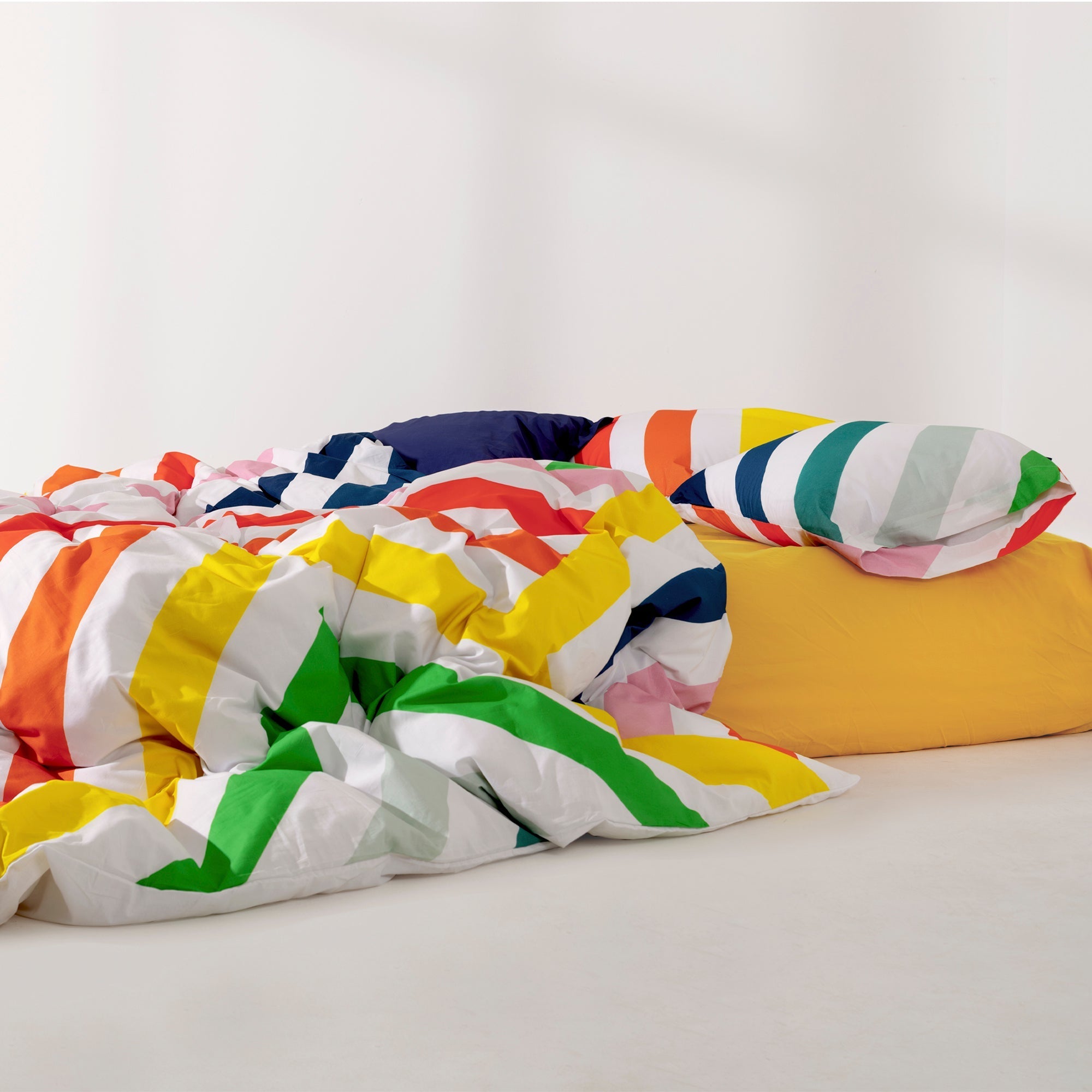 Housse De Couette Happy Stripes - Multicolore