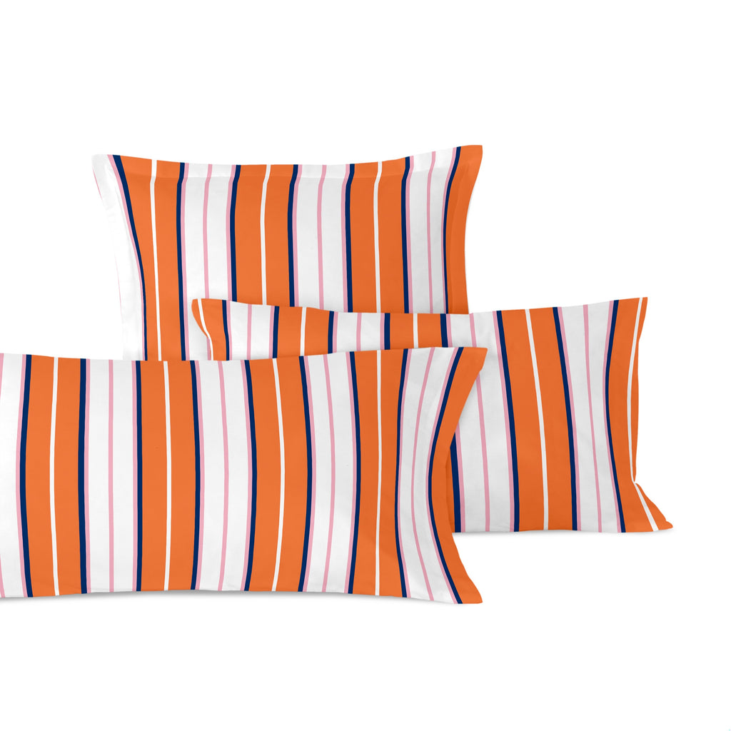 Taie D'Oreiller Joyful Lines - Multicolore