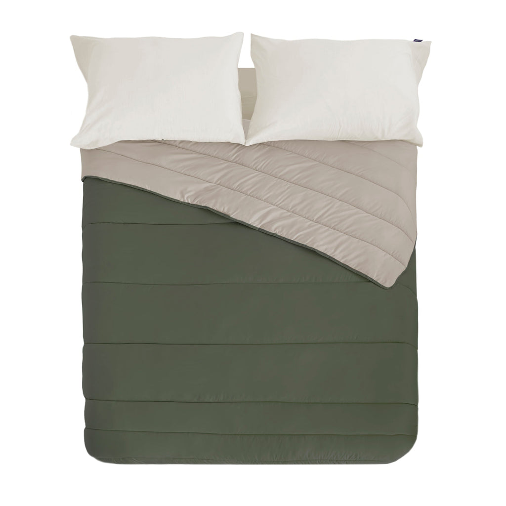 Édredon Basic - Olive Verte