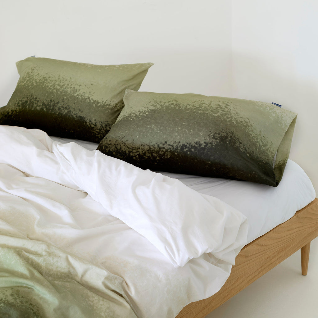 Taie D'Oreiller Nightfall - Olive Verte