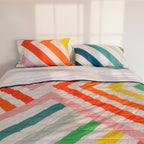 Couvre-Lit Happy Stripes - Multicolore