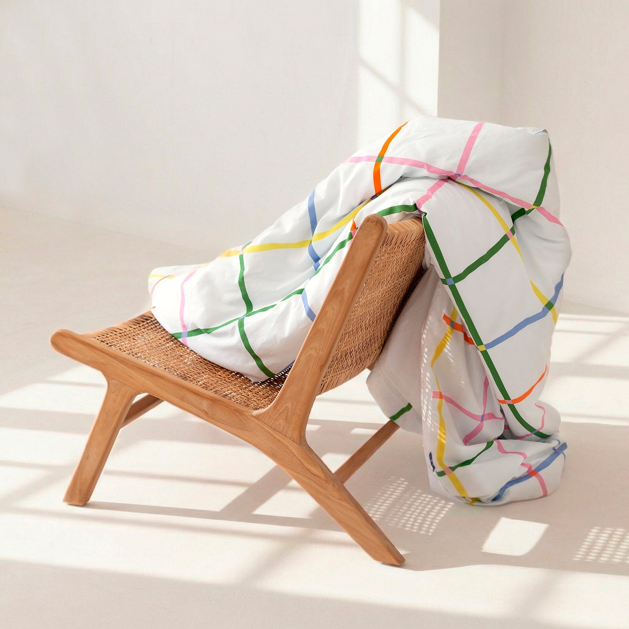 Housse De Couette Color Lines - Multicolore