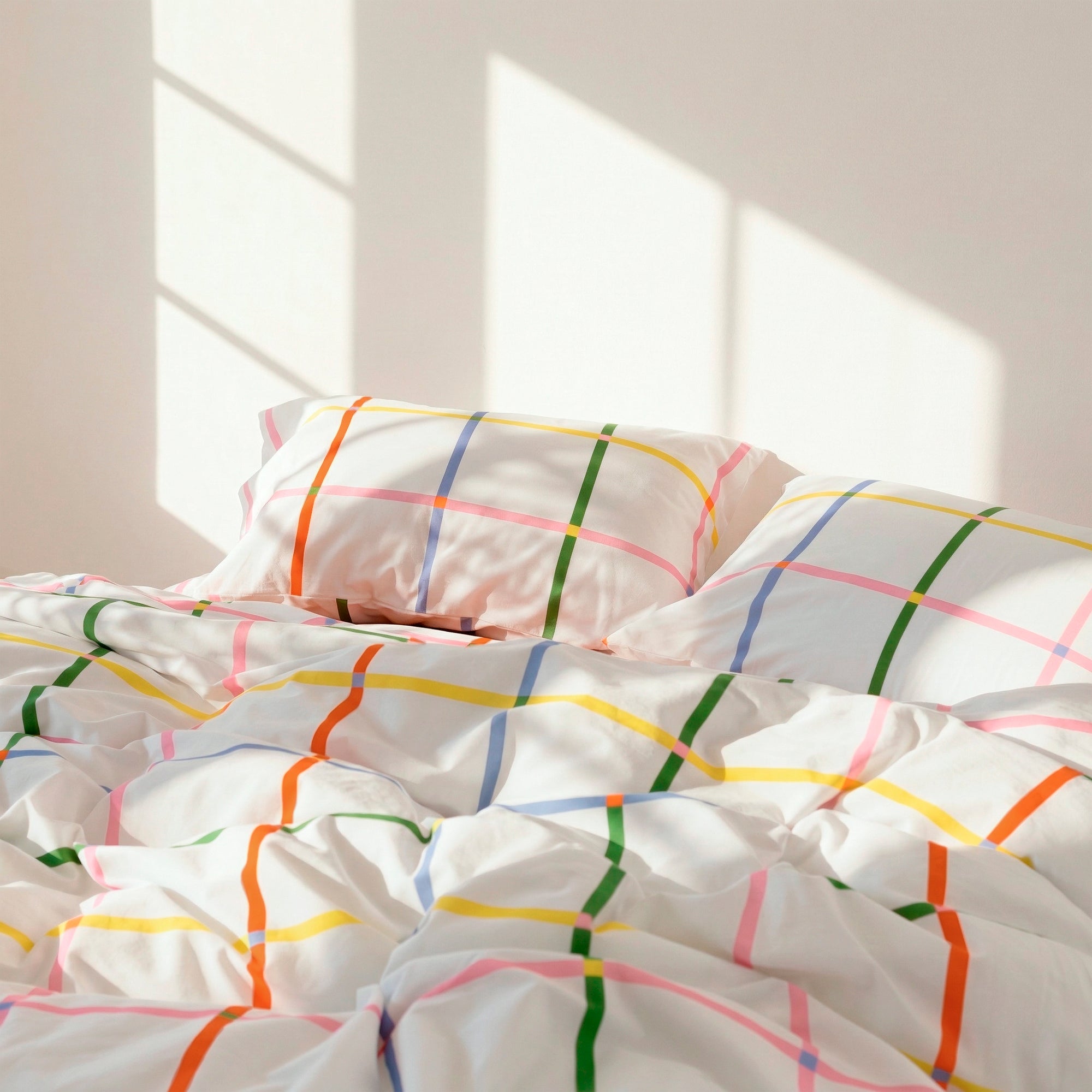 Taie D'Oreiller Color Lines - Multicolore