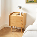 Twiggy - Table De Chevet - Placage Chêne