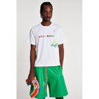 T-Shirt Embroidered Wilderness Mountain