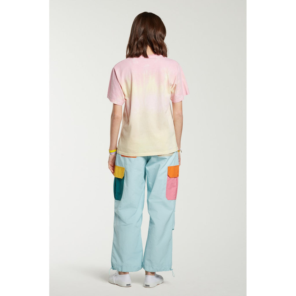 T-Shirt Tie-Dye Embroidered Cactus