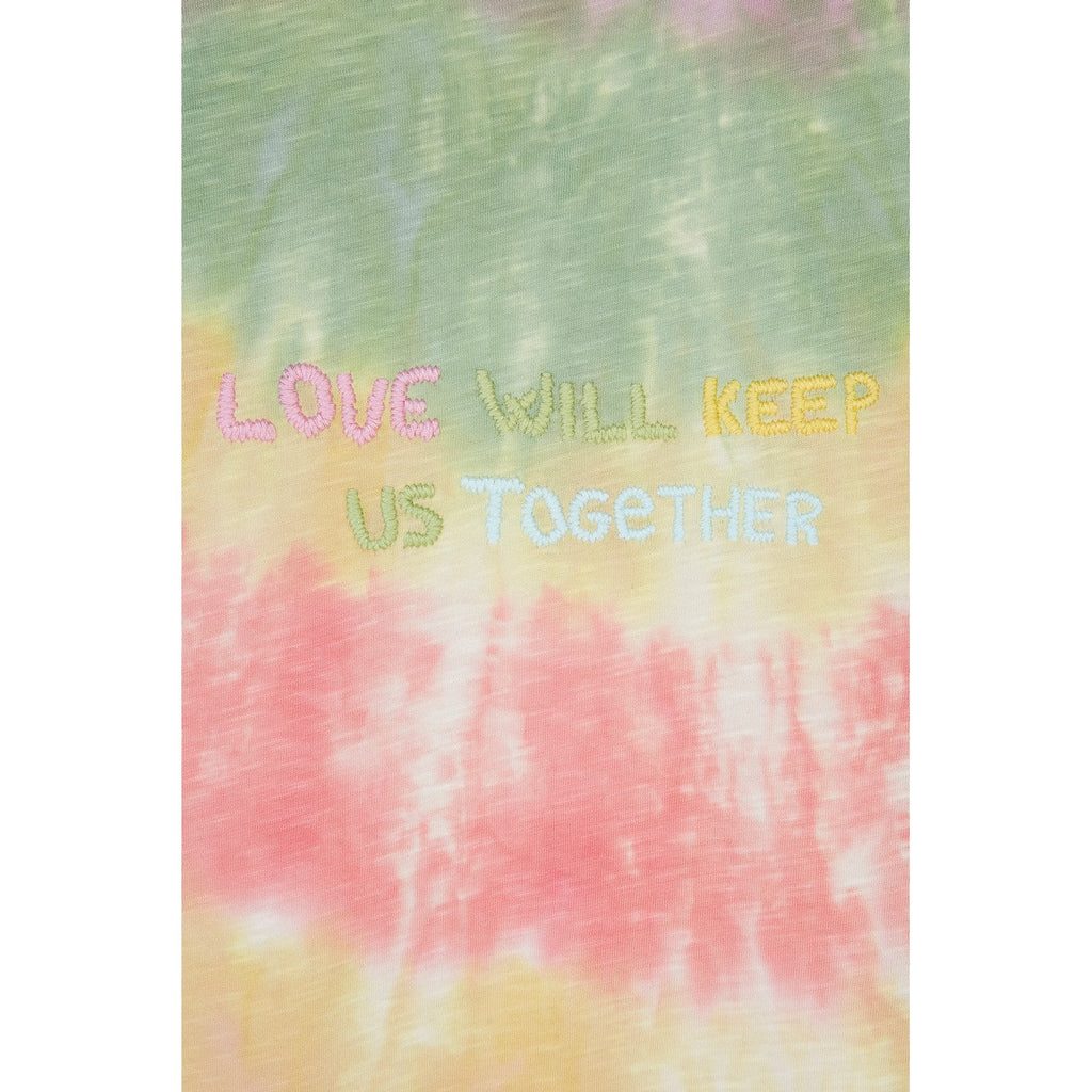 T-Shirt Embroidered Tie Dye