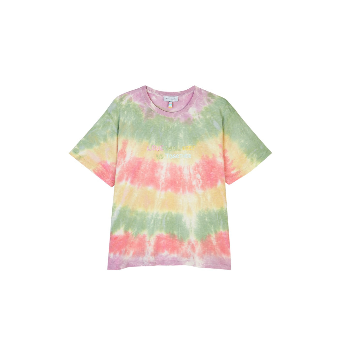 T-Shirt Embroidered Tie Dye
