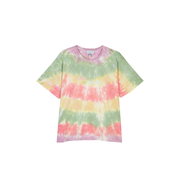 T-Shirt Embroidered Tie Dye