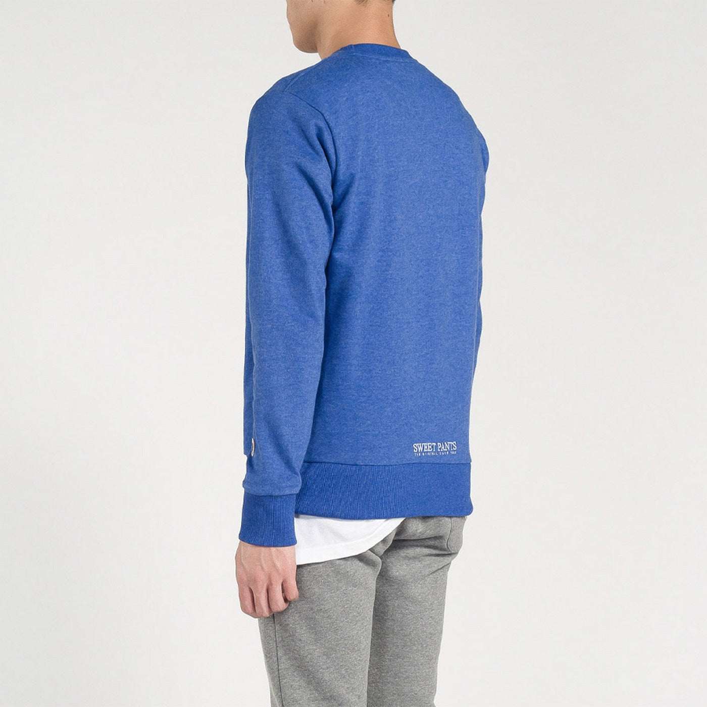 Sweat Terry Classic Crew - Bleu Supreme Marl - Mixte