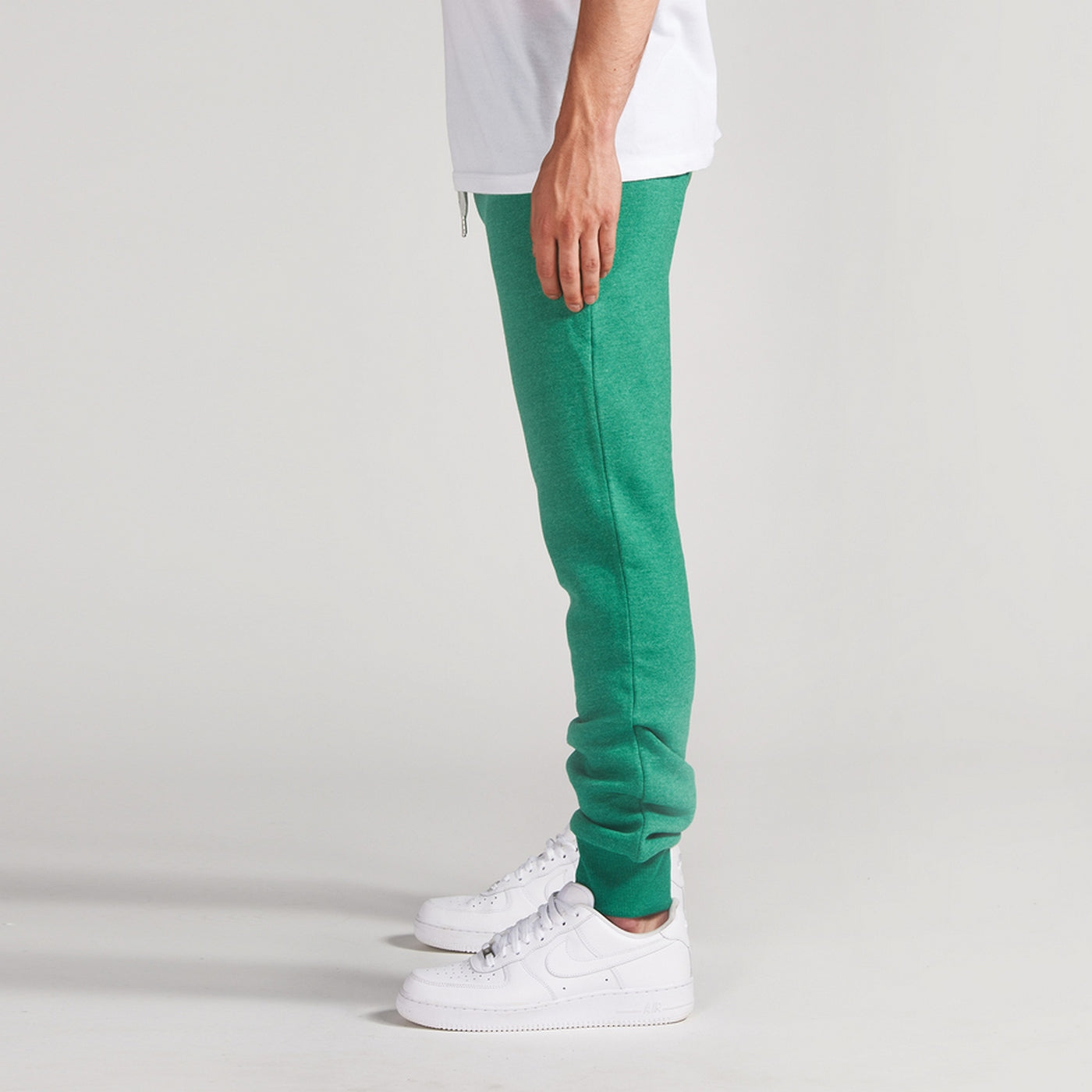 Pantalon Terry Slim - Mint Marl - Mixte