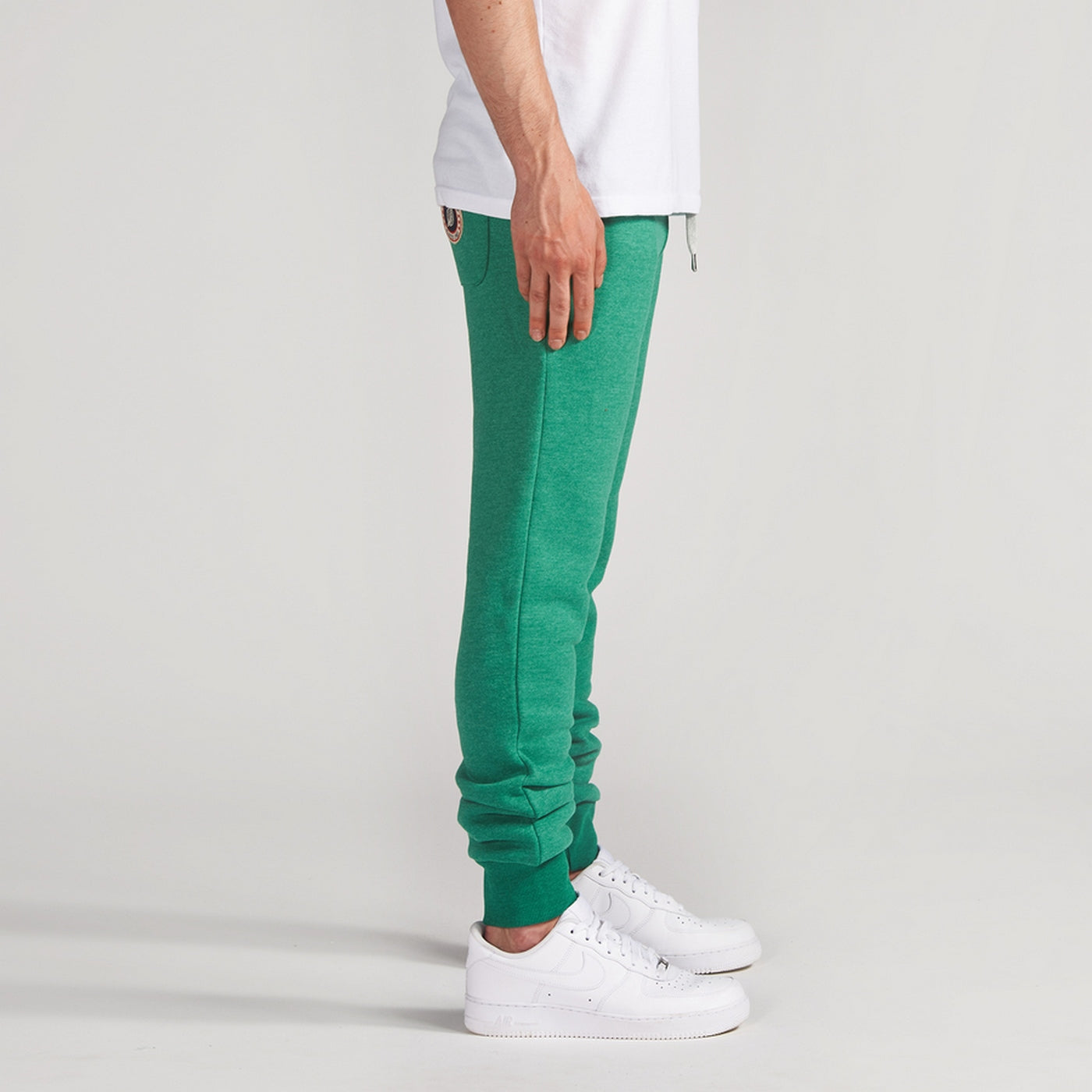 Pantalon Terry Slim - Mint Marl - Mixte