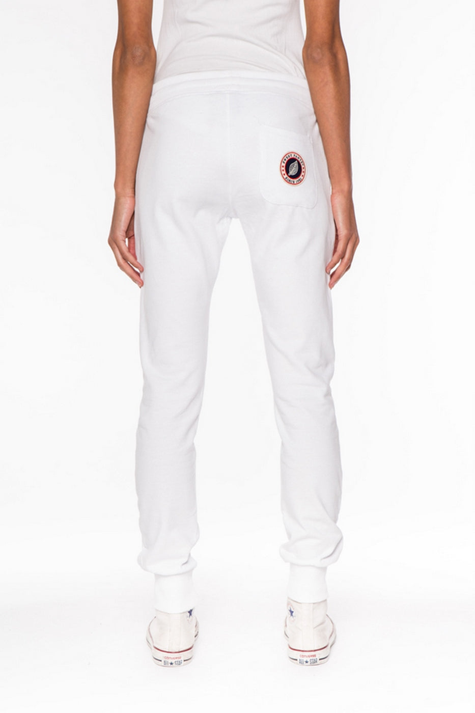 Pantalon Terry Slim - White - Mixte