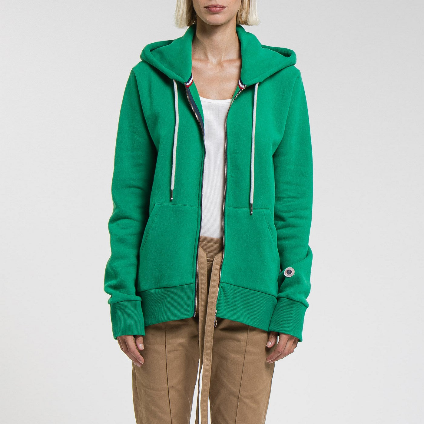 Sweat Terry Zip Up - Mint - Mixte