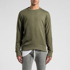 Sweat Terry Classic Crew - Army Marl - Mixte