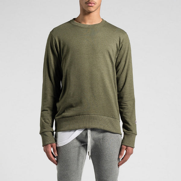 Sweat Terry Classic Crew - Army Marl - Mixte