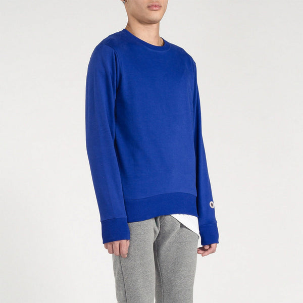 Sweat Terry Classic Crew - Cobalt - Mixte