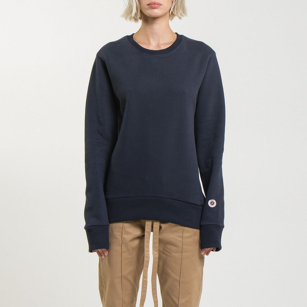 Sweat Col Rond - Navy - Mixte