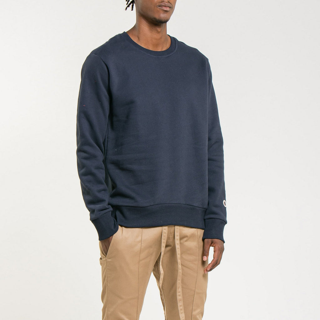 Sweat Col Rond - Navy - Mixte