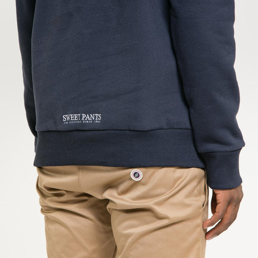 Sweat Col Rond - Navy - Mixte