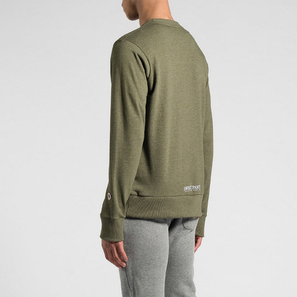 Sweat Terry Classic Crew - Army Marl - Mixte