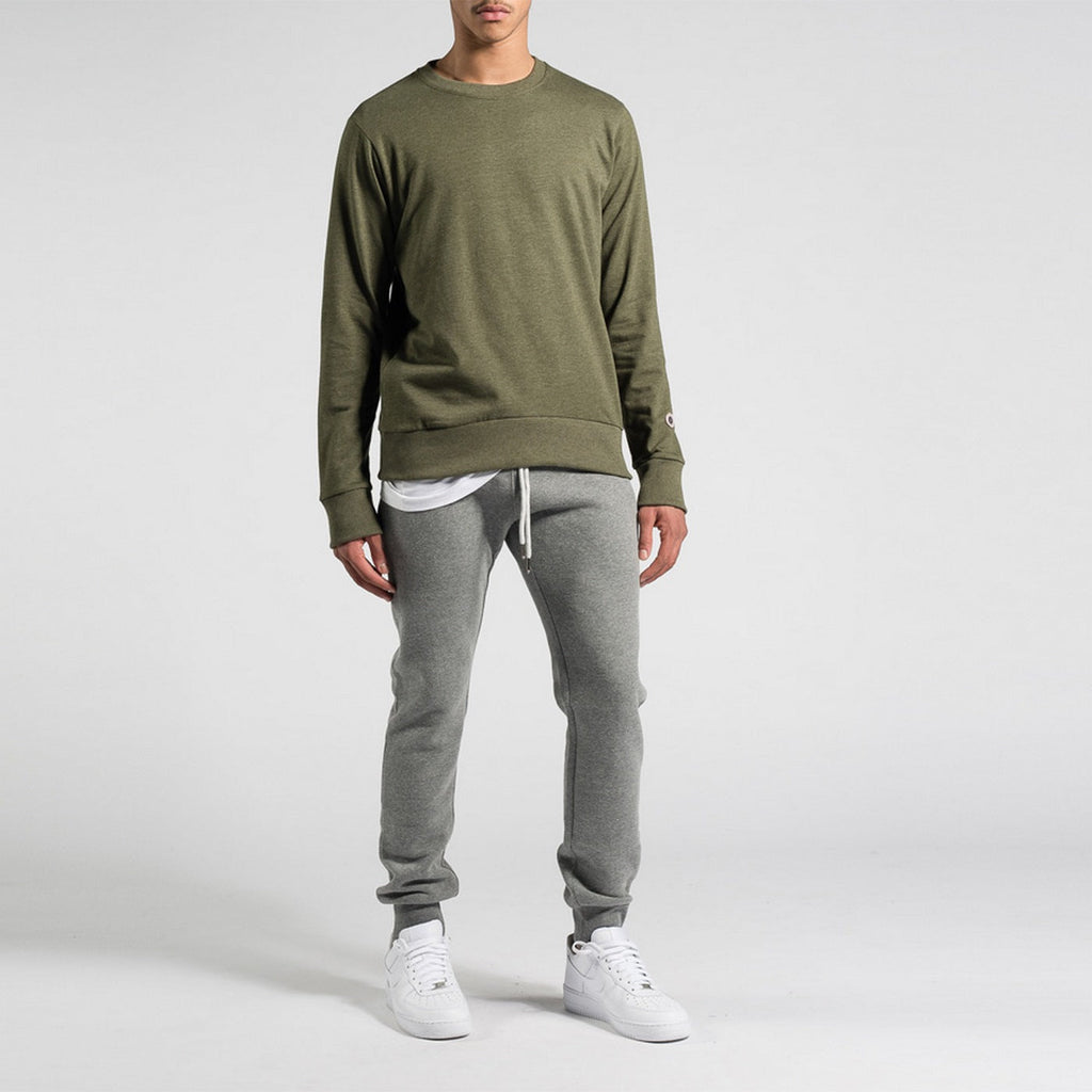 Sweat Terry Classic Crew - Army Marl - Mixte