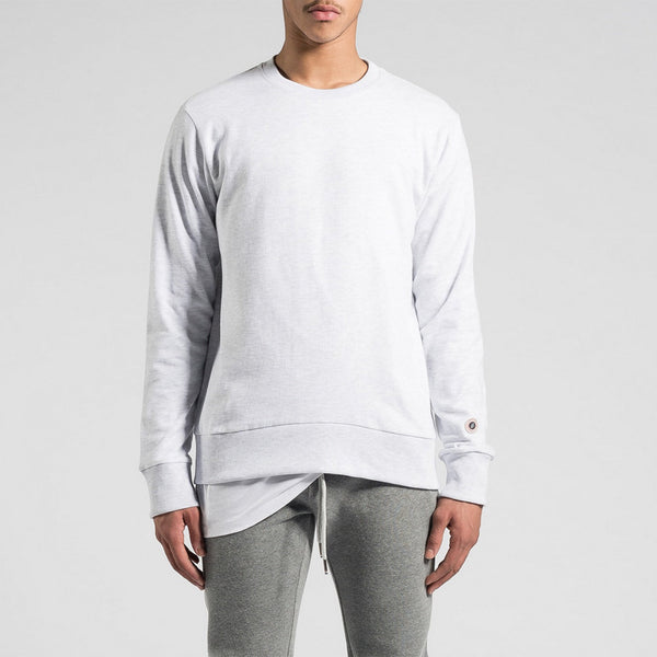 Sweat Terry Classic Crew - Ice Marl - Mixte