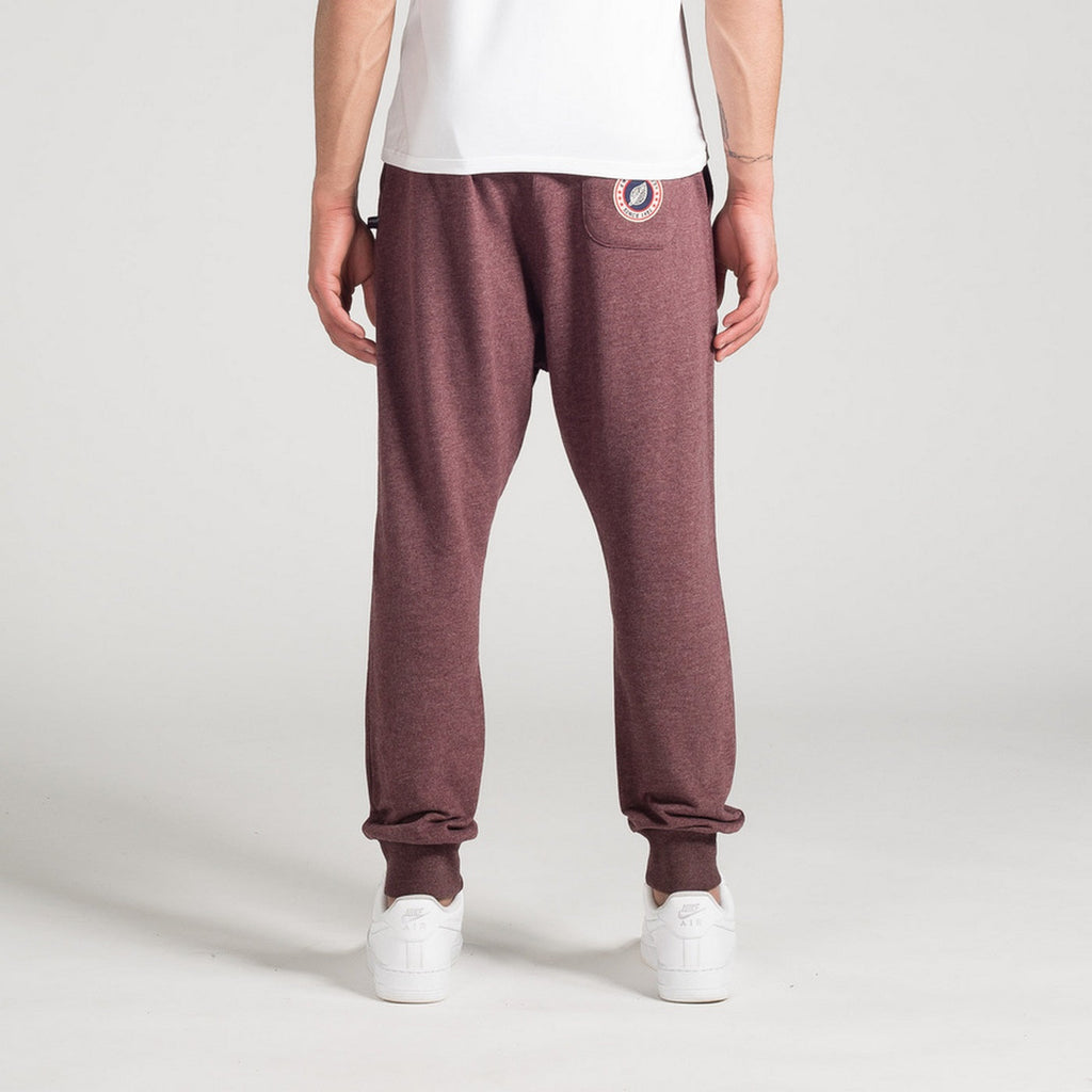 Pantalon Terry Slim - Bordeaux - Mixte